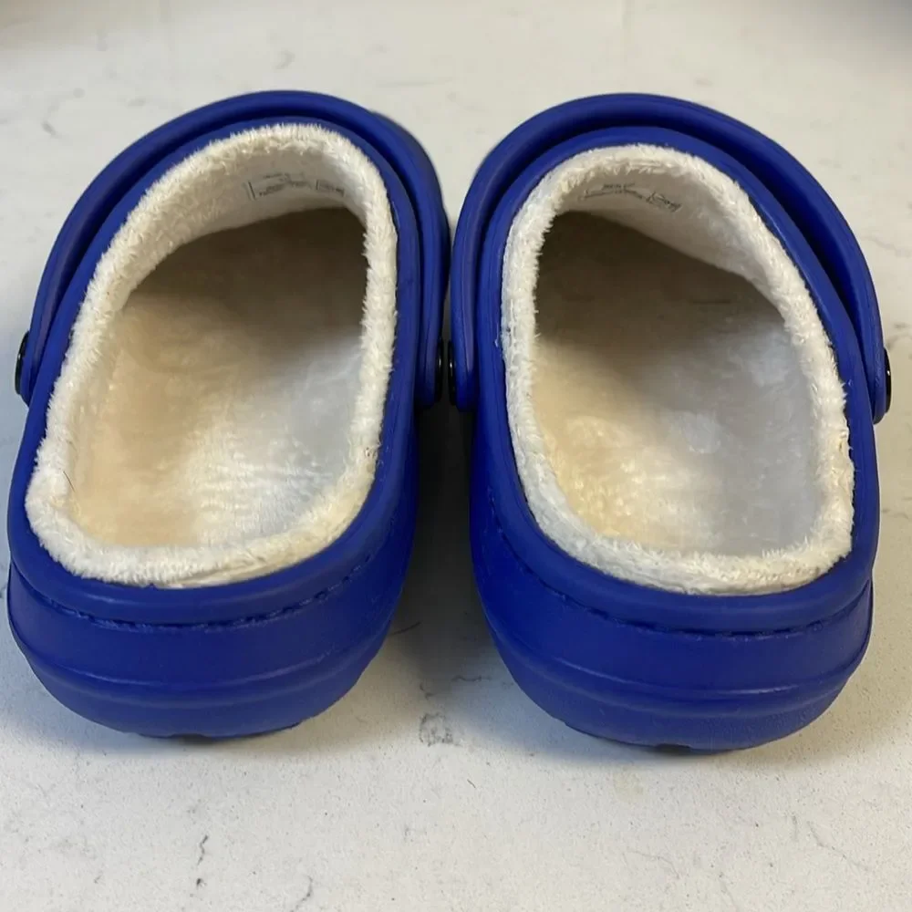 Jibbitz By Crocs Fleece Lined Crocs Royal Blue Size 13 Kids